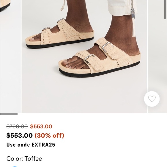 Isabel Marant sandals size 40/9us New, no box - Picture 6 of 7